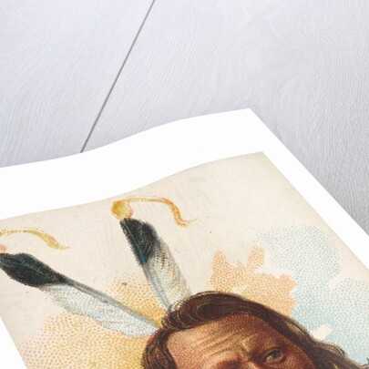 Big Elk, Ponca, from the American Indian Chiefs series for Allen & Ginter Cigarettes …, 1888 by Allen & Ginter