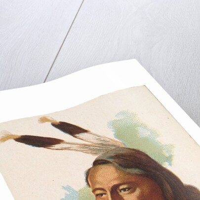 Big Chief, Ponca, from the American Indian Chiefs series for Allen & Ginter Cigarette…, 1888 by Allen & Ginter