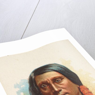 Red Shirt, Dakota Sioux, from the American Indian Chiefs series for Allen & Ginter Ci…, 1888 by Allen & Ginter