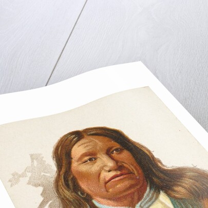 Spotted Tail, Blackfeet Sioux, from the American Indian Chiefs series for Allen & Gin…, 1888 by Allen & Ginter