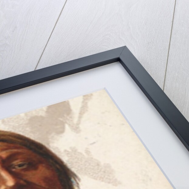 Young Whirlwind, Southern Cheyenne, from the American Indian Chiefs series for Allen …, 1888 by Allen & Ginter