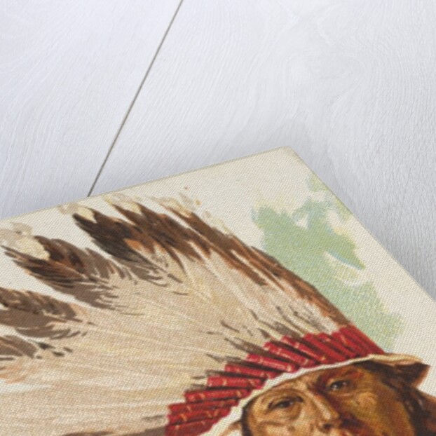 British, Ioway, from the American Indian Chiefs series for Allen & Ginter Cigarettes …, 1888 by Allen & Ginter