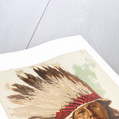 British, Ioway, from the American Indian Chiefs series for Allen & Ginter Cigarettes …, 1888 by Allen & Ginter