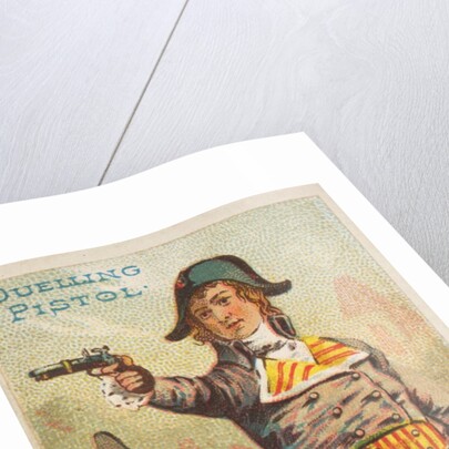 Duelling Pistol, from the Arms of All Nations series for Allen & Ginter Cigarettes Br…, 1887 by Allen & Ginter