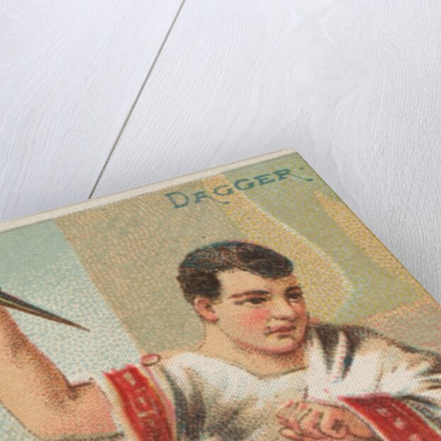 Dagger, from the Arms of All Nations series for Allen & Ginter Cigarettes Brands, 1887 by Allen & Ginter