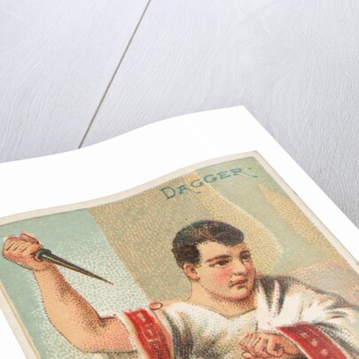 Dagger, from the Arms of All Nations series for Allen & Ginter Cigarettes Brands, 1887 by Allen & Ginter