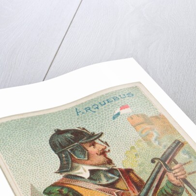 Arquebus, from the Arms of All Nations series for Allen & Ginter Cigarettes Brands, 1887 by Allen & Ginter