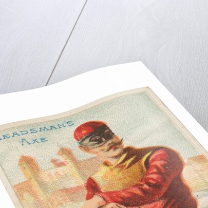 Headsman's Axe, from the Arms of All Nations series for Allen & Ginter Cigarettes Bra…, 1887 by Allen & Ginter