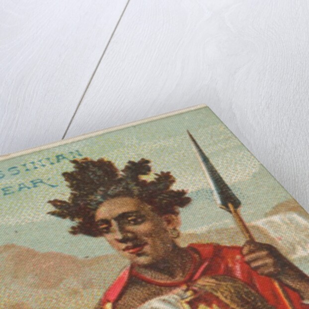 Abyssinian Spear, from the Arms of All Nations series for Allen & Ginter Cigarettes B…, 1887 by Allen & Ginter