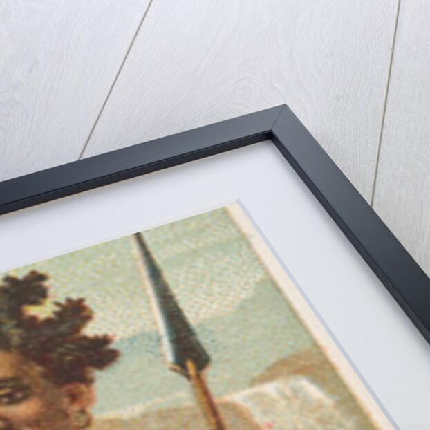 Abyssinian Spear, from the Arms of All Nations series for Allen & Ginter Cigarettes B…, 1887 by Allen & Ginter