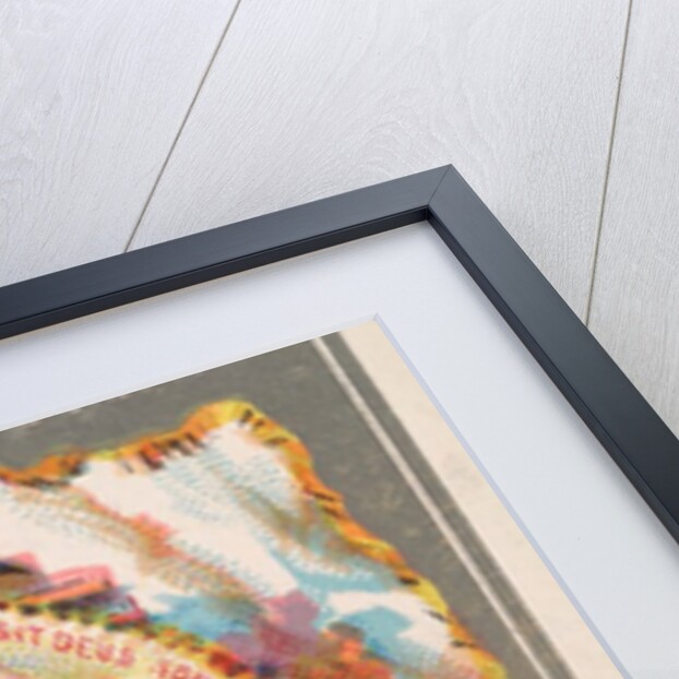 Boston, from the City Flags series for Allen & Ginter Cigarettes Brands, 1887 by Allen & Ginter