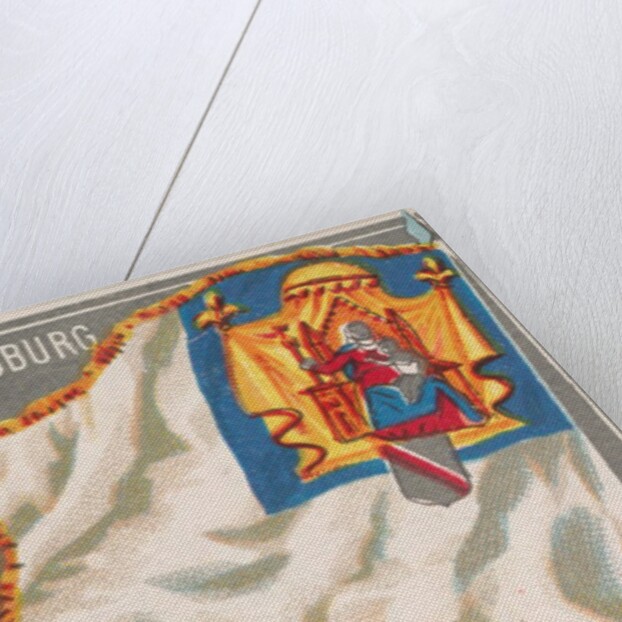 Strasburg, from the City Flags series for Allen & Ginter Cigarettes Brands, 1887 by Allen & Ginter