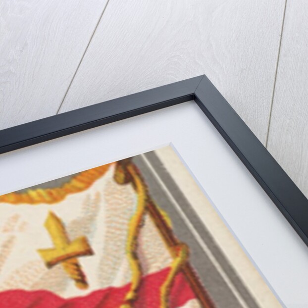 London, from the City Flags series for Allen & Ginter Cigarettes Brands, 1887 by Allen & Ginter