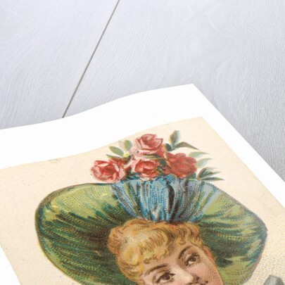 Plate 50, from the Fans of the Period series for Allen & Ginter Cigarettes Brands, 1889 by Allen & Ginter