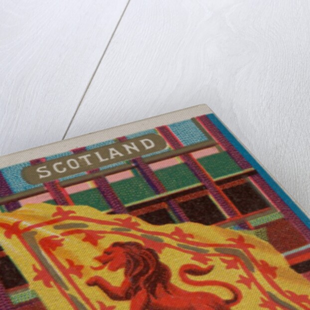 Scotland, from Flags of All Nations, Series 1 for Allen & Ginter Cigarettes Brands, 1887 by Allen & Ginter