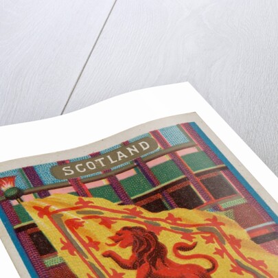 Scotland, from Flags of All Nations, Series 1 for Allen & Ginter Cigarettes Brands, 1887 by Allen & Ginter