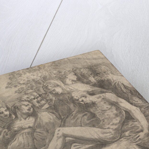 The lamentation over the dead Christ, ca. 1545-50 by Andrea Schiavone