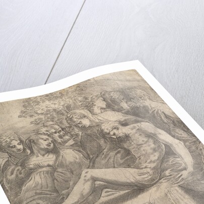 The lamentation over the dead Christ, ca. 1545-50 by Andrea Schiavone