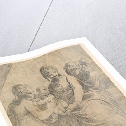 The Virgin and Child accompanied by saints, ca. 1540-50 by Andrea Schiavone