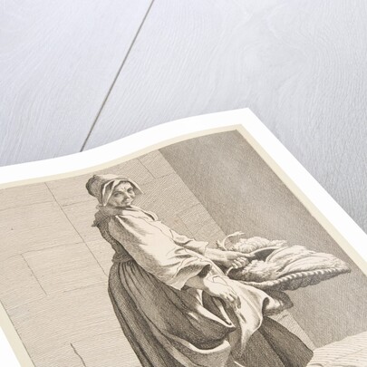 Lettuce Seller, 1742 by Caylus
