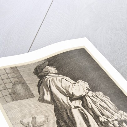 Rabbit Pelt Peddler, 1737 by Caylus
