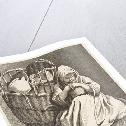 Pottery Peddler, 1738 by Caylus