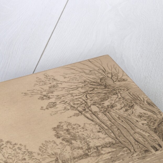 Landscape after Durer by Caylus