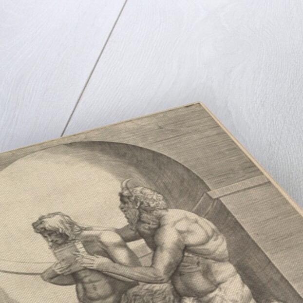 Speculum Romanae Magnificentiae: Pan Teaching the Young Olympus to Play the Flute, ca. 1540-80 by Unknown