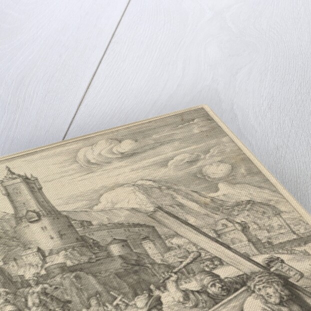 Christ Carrying the Cross, from The Passion of Christ, ca. 1598-1617 by Unknown
