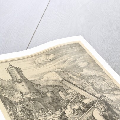 Christ Carrying the Cross, from The Passion of Christ, ca. 1598-1617 by Unknown