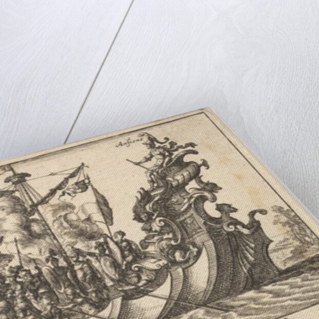 Plate 2: The Argonaut Amphion led by Mercury, with a…, 1664 by Unknown