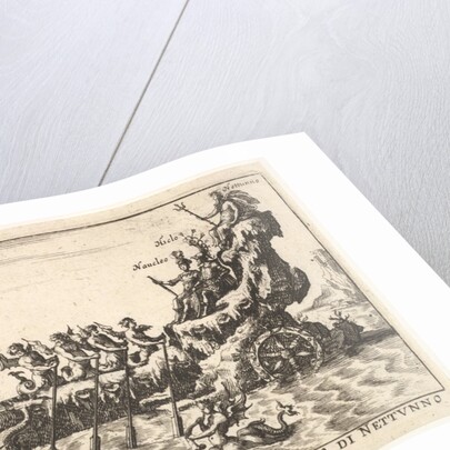 Plate 9: Argonauts Hicleus and Naucleus led in the float of Neptun by Unknown
