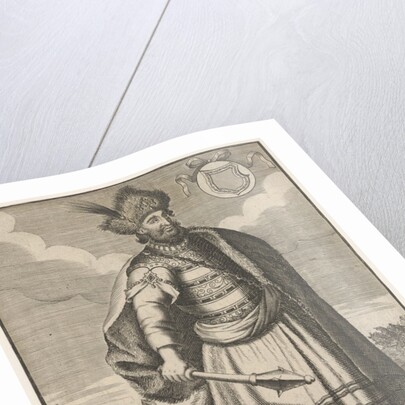 The King of Cambodia standing with a sceptre in his right hand, ca. 1670-1700 by Unknown