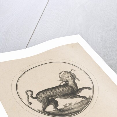 Caricature Showing Marie Antoinette as a Leopard, 18th century by Unknown