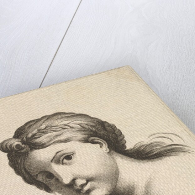 Head of a Woman, from Livre de Têtes Gravées d'apres F. Boucher et Autre by Unknown