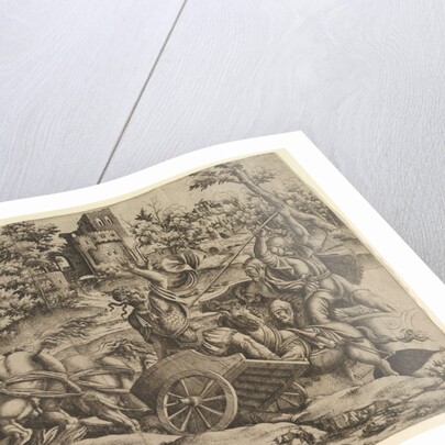 Agamemnon killing Odios, ca. 1545 by Unknown