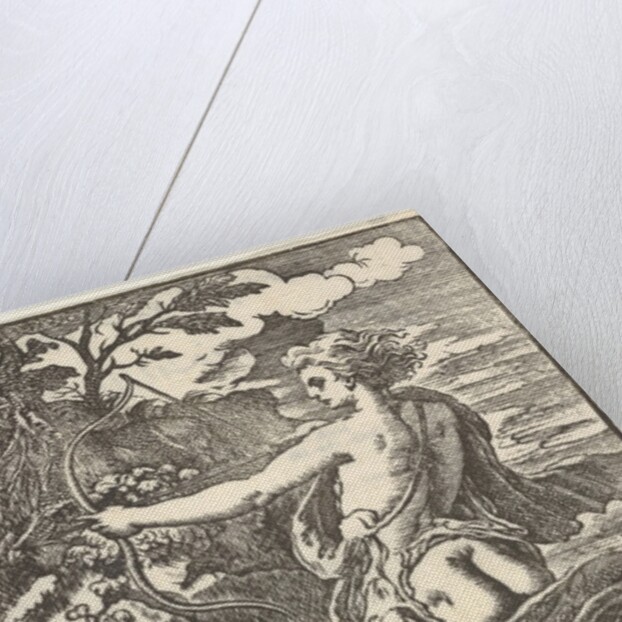 Callisto hunting with drawn bow, after Parmigianino), 1720-1740 by Antonio Belemo
