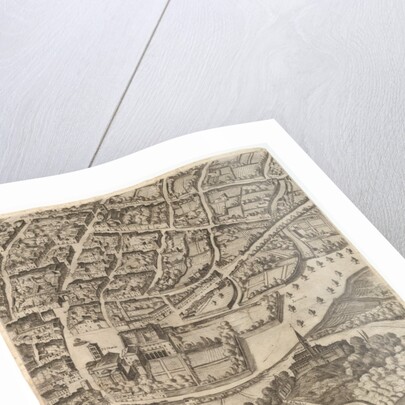 Plan of the City of Rome. Part 11 with the San Pancrazio, 1645 by Antonio Tempesta