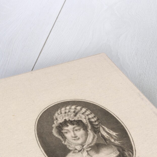 Portrait of Madame Gavaudan by Augustin de Saint-Aubin