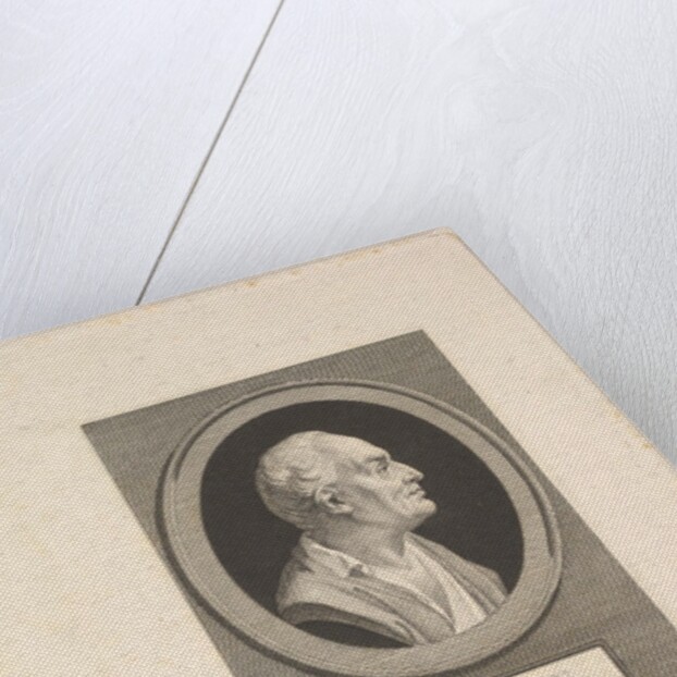 Portrait of Prosper Jolyot de Crébillon, ca. 1802 by Augustin de Saint-Aubin