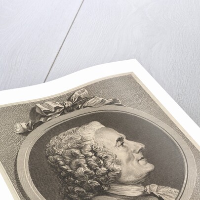 Portrait of Esprit-Joseph-Antoine Blanchard, 1767 by Augustin de Saint-Aubin