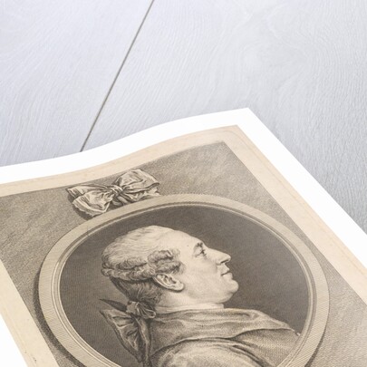 Portrait of P.A. Caron de Beaumarchais, 1773 by Augustin de Saint-Aubin