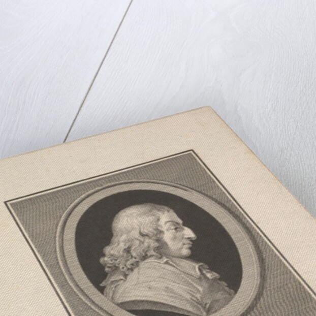 Portrait of Blaise Pascal, 1802 by Augustin de Saint-Aubin