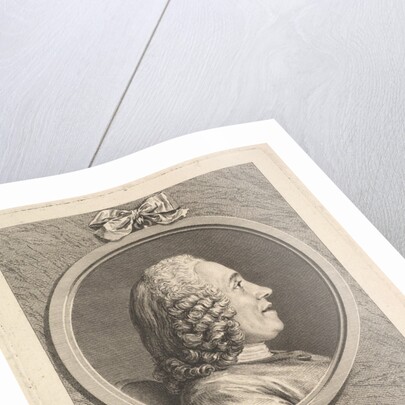 Portrait of Pierre-Jean Mariette, 1765 by Augustin de Saint-Aubin