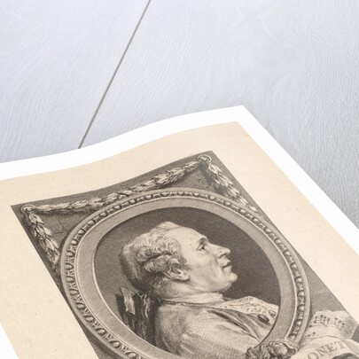 Portrait of Jean Monnet, 1765 by Augustin de Saint-Aubin