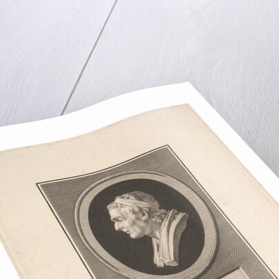 Portrait of J. J. Rousseau, 1801 by Augustin de Saint-Aubin