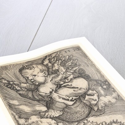 Genius on a Globe Floating in the Air, mid-17th century by Barthel Beham