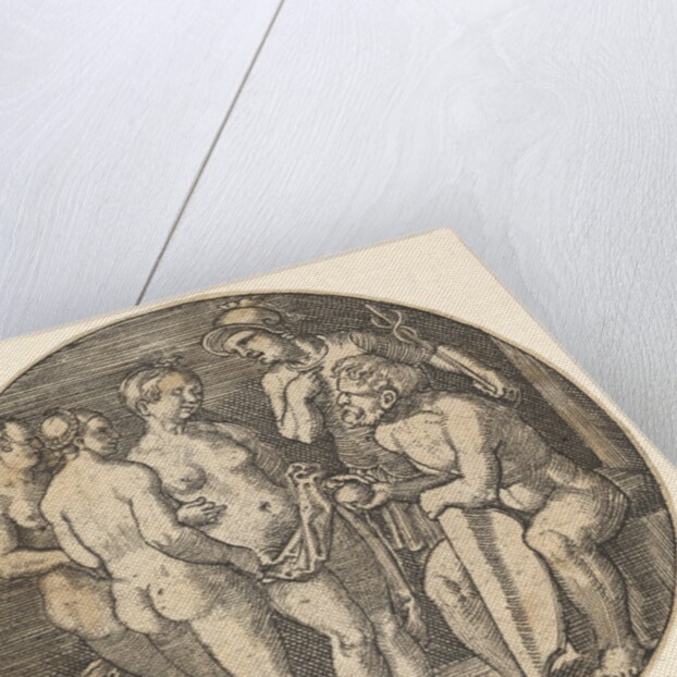 Judgment of Paris, 16th century by Barthel Beham/Jacob Binck
