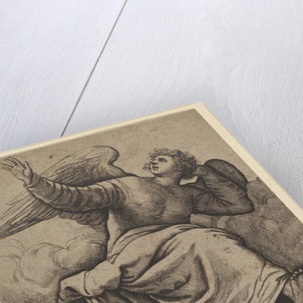 Angel Seated on a Cloud, ca. 1560 by Battista Franco Veneziano