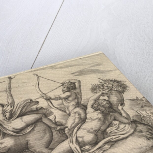 The Abduction of Dejanira by Battista Franco Veneziano